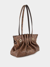 Ferragamo Small Dark Brown Soft Bag