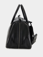 Ferragamo Black Harley Leather Top Handle Bag