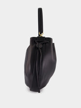Ferragamo Black Calfskin Hug Bucket Bag