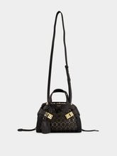 Ferragamo Black Mini Hug Laser-Cut Handbag