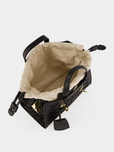 Ferragamo Black Mini Hug Laser-Cut Handbag