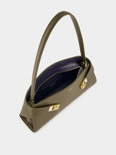 Ferragamo Olive Green Hug East-West Shoulder Bag