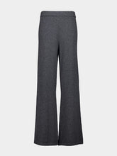 Paula Straight Dark Grey Cashmere Pants