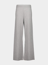 Paula Straight Light Grey Cashmere Pants