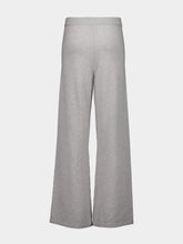 Paula Straight Light Grey Cashmere Pants
