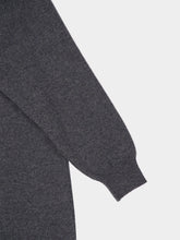 Paula Long Dark Grey Cashmere Cardigan