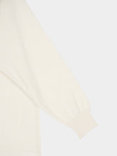 Paula Long Off-White Cashmere Cardigan