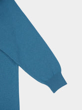 Paula Long Petrol Cashmere Cardigan