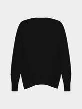 Paula V-Neck Black Cashmere Sweater