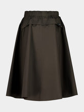 Prada Camouflage Green Technical Circle Skirt