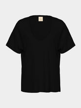 Paula Linen V-Neck T-Shirt