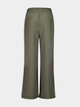 Paula Silk Straight Pants