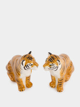 Quail Ceramics Tiger Salt and Pepper Set