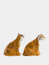 Quail Ceramics Tiger Salt and Pepper Set