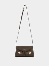 Ferragamo Brown Mini Harley Crossbody Bag