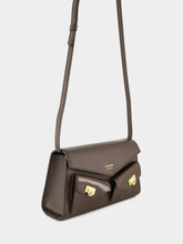 Ferragamo Brown Mini Harley Crossbody Bag
