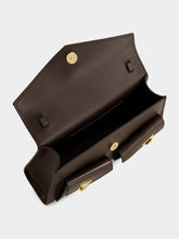 Ferragamo Brown Mini Harley Crossbody Bag