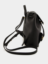 Ferragamo Mini Harley Black Leather Backpack