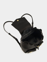 Ferragamo Mini Harley Black Leather Backpack