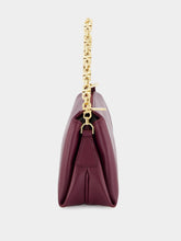 Ferragamo Plum Gancini Chain Mini Bag