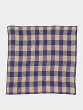 Maison de Vacances Blue Bourdon Vintage Canvas Napkin