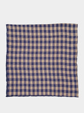 Maison de Vacances Blue Bourdon Vintage Vichy Tablecloth