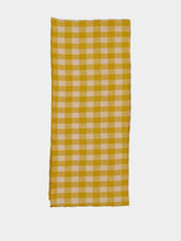 Maison de Vacances Yellow Bourdon Vintage Vichy Tablecloth