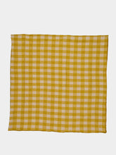 Maison de Vacances Yellow Bourdon Vintage Vichy Tablecloth