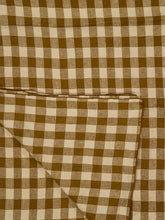 Maison de Vacances Havana Brown Bourdon Vintage Vichy Tablecloth