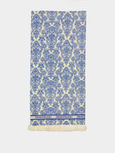 Zimmermann Blue Jacquard Cotton Throw