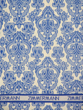 Zimmermann Blue Jacquard Cotton Throw