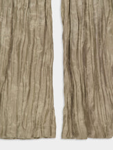 Gabriela Hearst Gunmetal Norman Wide-Leg Trousers