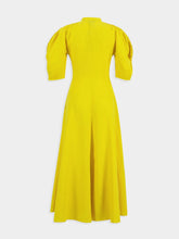 Gabriela Hearst Goldenrod Arabella Linen Shirtdress