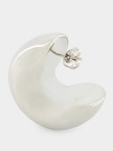 Courrèges Silver Infinity Metal Earrings