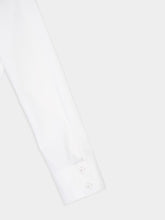 Courrèges Heritage White 2-Pocket Poplin Cropped Shirt