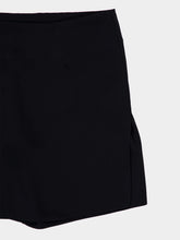 Courrèges Black Infinity Mini Skirt