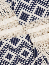 Frescobol Carioca Navy Blue Simao Jacquard Hammock