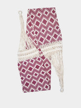 Frescobol Carioca Red Simao Jacquard Hammock