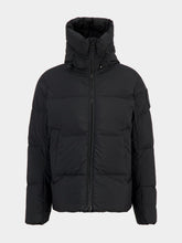 Canada Goose Black Crofton Matte Puffer Jacket