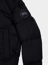 Canada Goose Black Crofton Matte Puffer Jacket