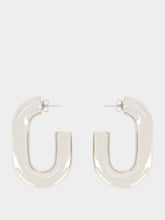 Rabanne Silver XL Link Earrings