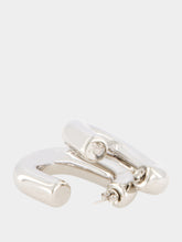Rabanne Silver XL Link Earrings