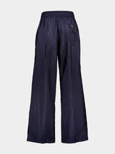 Prada Royal Blue Wide-Leg Re-Nylon Pants