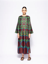 Paula Shirley Octa Print Printed Silk Twill Dress