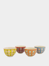 Set of 4 Hippy Snack Bowls