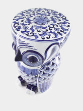 Polspotten Flower Owl Stool