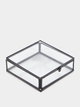 Madam Stoltz Handmade Square Glass Box