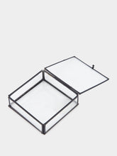 Madam Stoltz Handmade Square Glass Box