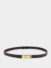 Ferragamo Black Extendable Hug Belt
