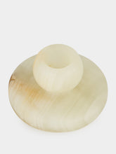 Zaconi Small Onyx Candle Holder in Serene Green
